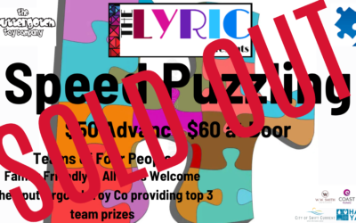 Speed Puzzling – Back by Popular Demand! SOLD OUT